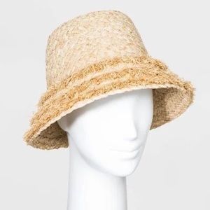 Target Straw Bucket Hat